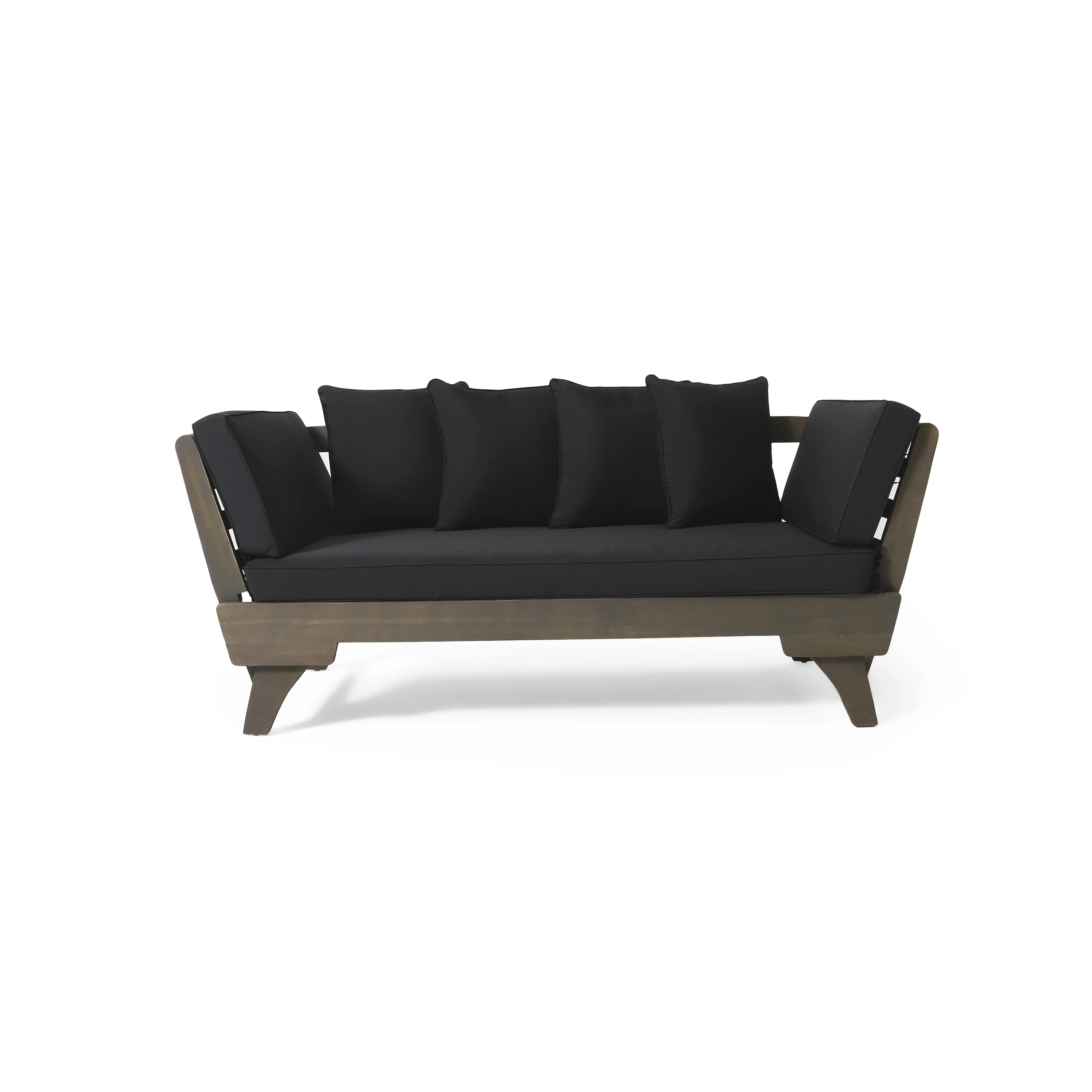 Modern Acacia Wood Sofa Daybed-Grey Outdoor Garden Furniture for Courtyard
Modern Acacia Wood Sofa Daybed-Grey Outdoor Garden Furniture for Courtyard