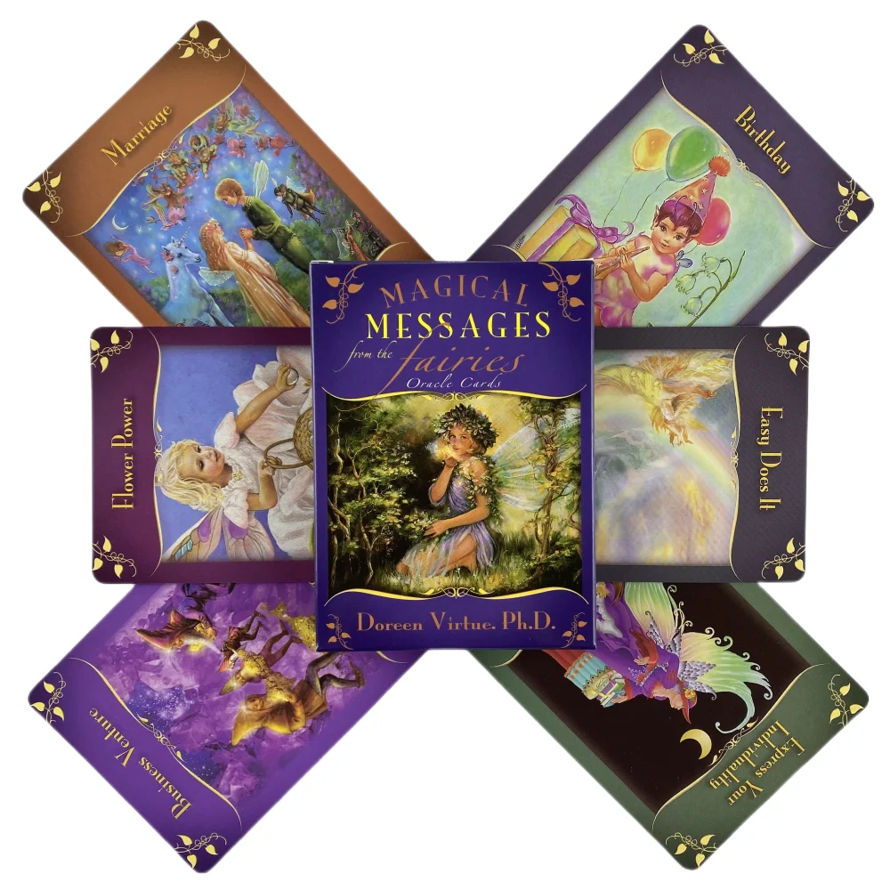 Party Table Fortune-telling Prophecy Tarot Deck Board Games Playing Cards Magical Messages of Fairies Oracle Cards
Party Table Fortune-telling Prophecy Tarot Deck Board Games Playing Cards Magical Messages of Fairies Oracle Cards