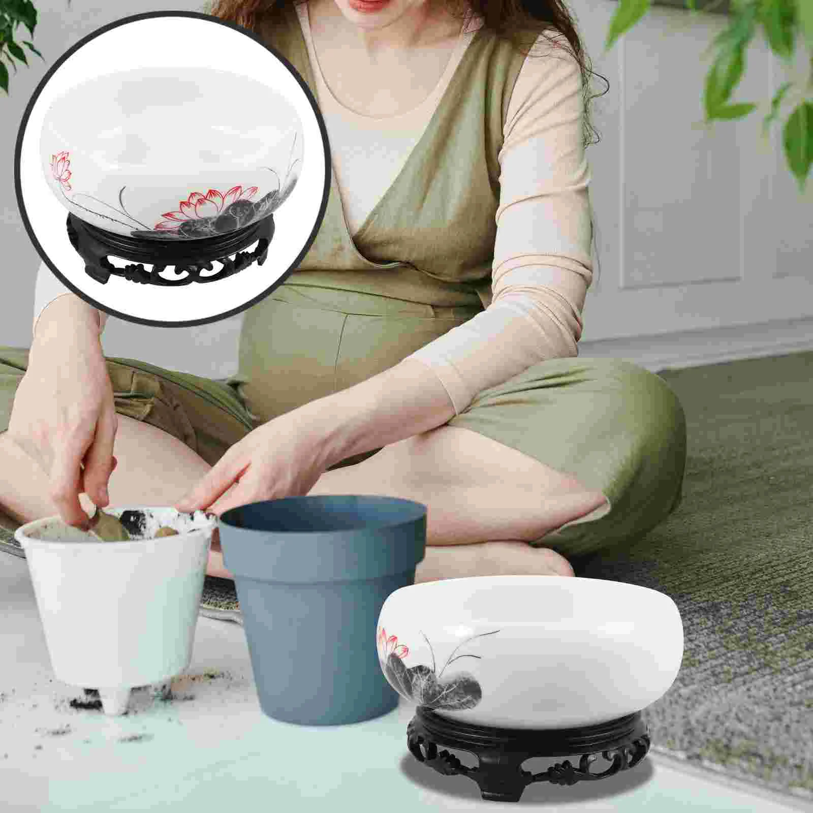 Hydroponic Ceramic Pot Plant Pots Indoor Planter Round Flower Daffodils Plastic Bowl
Hydroponic Ceramic Pot Plant Pots Indoor Planter Round Flower Daffodils Plastic Bowl