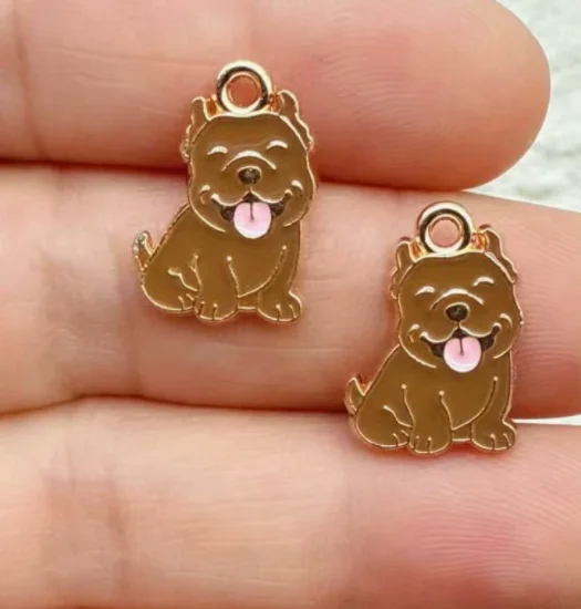 10 pcs Dog Charms Pendants Jewelry Making Necklaces Earrings Braceltes DIY
10 pcs Dog Charms Pendants Jewelry Making Necklaces Earrings Braceltes DIY