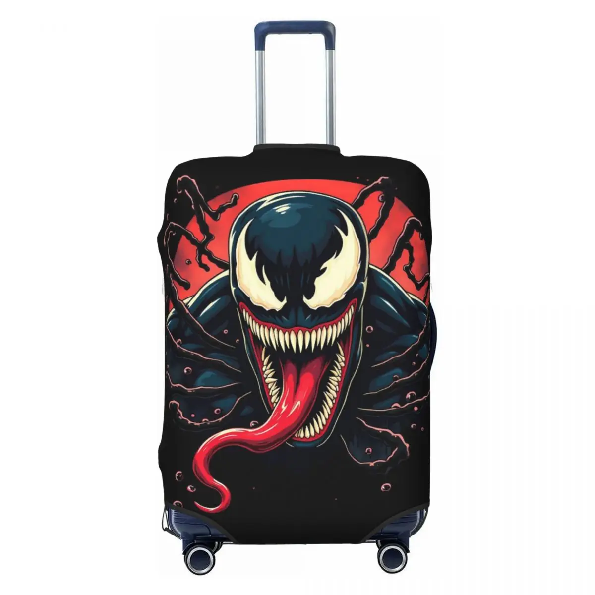 Пользовательский чехол для багажа из фильма Venom, эластичный дорожный чемодан, защитные чехлы, костюм для 18-32 дюймов
Пользовательский чехол для багажа из фильма Venom, эластичный дорожный чемодан, защитные чехлы, костюм для 18-32 дюймов