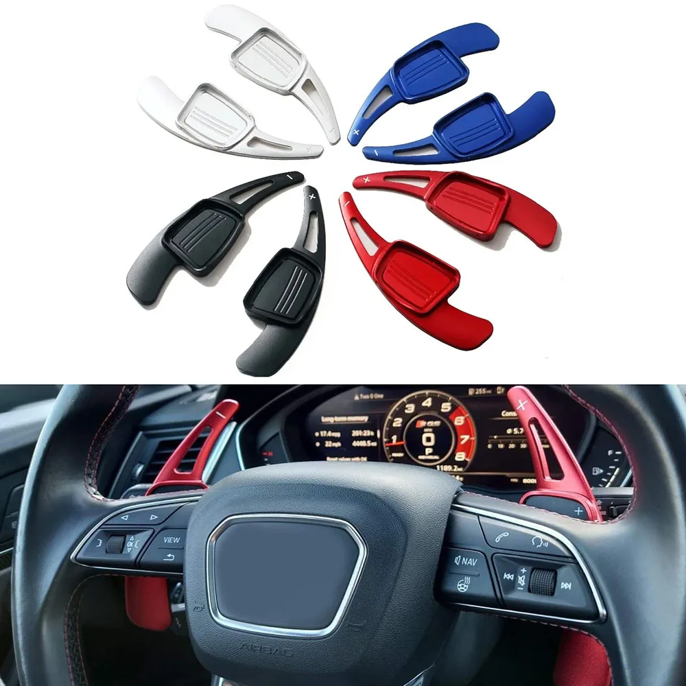 Steering Wheel Shift Paddle Gear Shifter Extension for Audi A3 S3 Q5 Q7 R8 S5 A4 B9 A5 S3 S4 TT Aluminum Shift Paddles Shifters
Steering Wheel Shift Paddle Gear Shifter Extension for Audi A3 S3 Q5 Q7 R8 S5 A4 B9 A5 S3 S4 TT Aluminum Shift Paddles Shifters