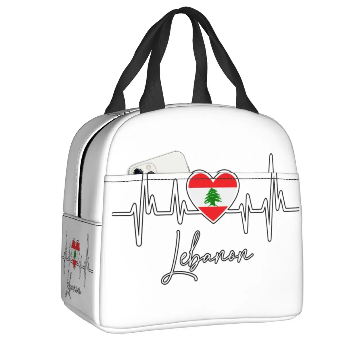 Изготовленная на заказ термоизолированная сумка для обеда, женская Lebanese Heartbeat I Love Liban Country Flag Heart, портативный контейнер для обеда, коробка для еды
Изготовленная на заказ термоизолированная сумка для обеда, женская Lebanese Heartbeat I Love Liban Country Flag Heart, портативный контейнер для обеда, коробка для еды