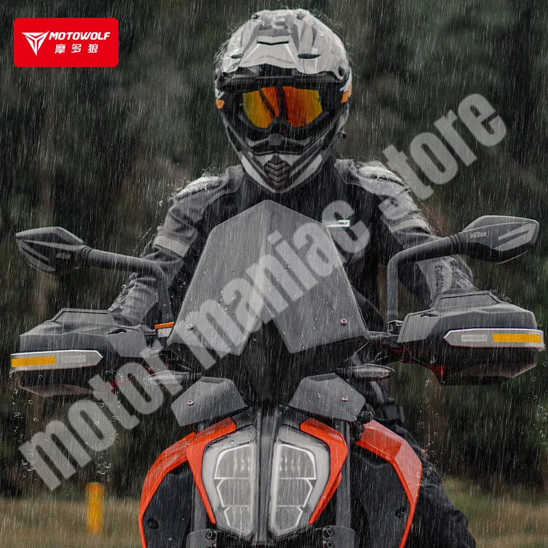 Motorcycle Modification, Windshield and Handguard Riding Modification, Thickened Aluminum Alloy Reflective Light Strip Bike
Motorcycle Modification, Windshield and Handguard Riding Modification, Thickened Aluminum Alloy Reflective Light Strip Bike