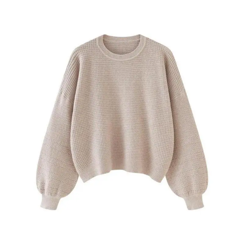 Men's Women's Oversize Balloon Sve Knitted Sweater Ciwalk Collar Coolmax Fiber Non-deformable Mid-aged And ly
Men's Women's Oversize Balloon Sve Knitted Sweater Ciwalk Collar Coolmax Fiber Non-deformable Mid-aged And ly