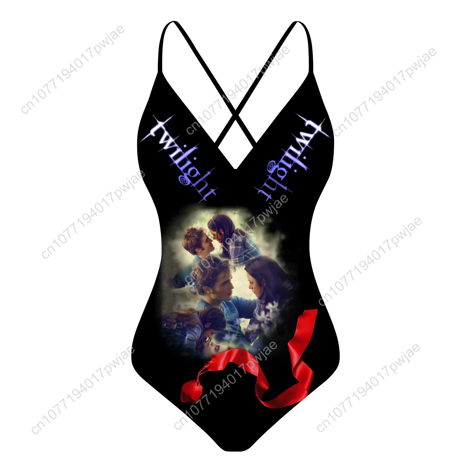 Twilight Movie Edward Bella Custom V-neck Halter Back Swimsuit Womens Bathing Suits Bikini Pool Beach Sexy Swimwear Beachwear
Twilight Movie Edward Bella Custom V-neck Halter Back Swimsuit Womens Bathing Suits Bikini Pool Beach Sexy Swimwear Beachwear