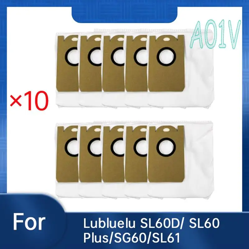 A01V-10 Pcs Dust Bags For Lubluelu SL60D/ SL60 Plus/SG60/SL61 Sweeper Accessories Dust Bags Built To Last And Work Well
A01V-10 Pcs Dust Bags For Lubluelu SL60D/ SL60 Plus/SG60/SL61 Sweeper Accessories Dust Bags Built To Last And Work Well