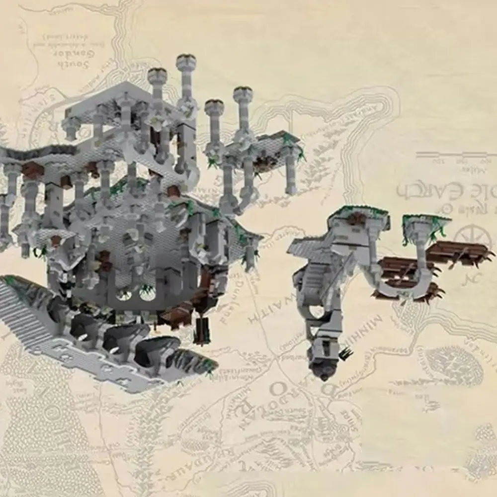 MOC Building Blocks Ring Movie Series Ruins of Castle Model Architecture Toys DIY Assembly Bricks Creative Collection Xmas Gifts
MOC Building Blocks Ring Movie Series Ruins of Castle Model Architecture Toys DIY Assembly Bricks Creative Collection Xmas Gifts