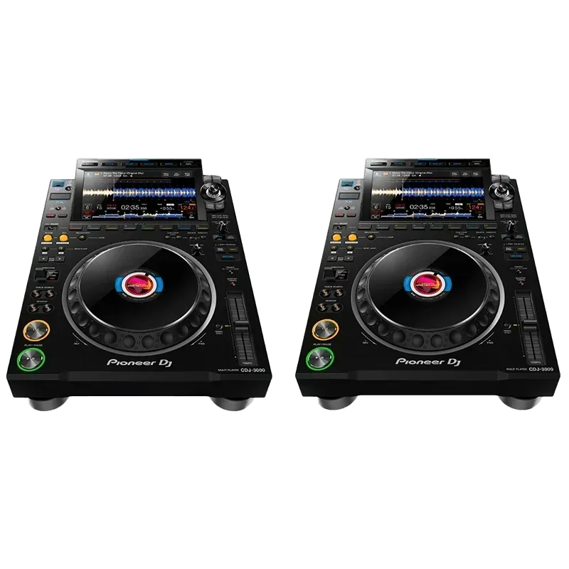 NEW ARRIVAL Pioneer DJ CDJ-3000 Professional DJ Media Player - Pair Set
NEW ARRIVAL Pioneer DJ CDJ-3000 Professional DJ Media Player - Pair Set