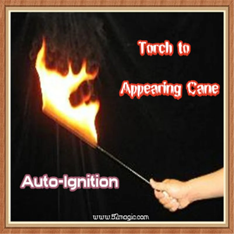 Torch To Appearing Cane (Auto-Ignition) Magic Tricks Silver Flaming Torch Magician Fire Wand Stage Illusion Gimmick Props Comedy
Torch To Appearing Cane (Auto-Ignition) Magic Tricks Silver Flaming Torch Magician Fire Wand Stage Illusion Gimmick Props Comedy