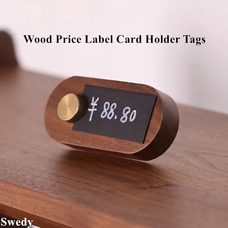 5 Pieces 60x30mm Small Wood Price Label Paper Tags Table Number Name Card Holder Jewelry Watch Mini Sign Holder Display Stand
5 Pieces 60x30mm Small Wood Price Label Paper Tags Table Number Name Card Holder Jewelry Watch Mini Sign Holder Display Stand