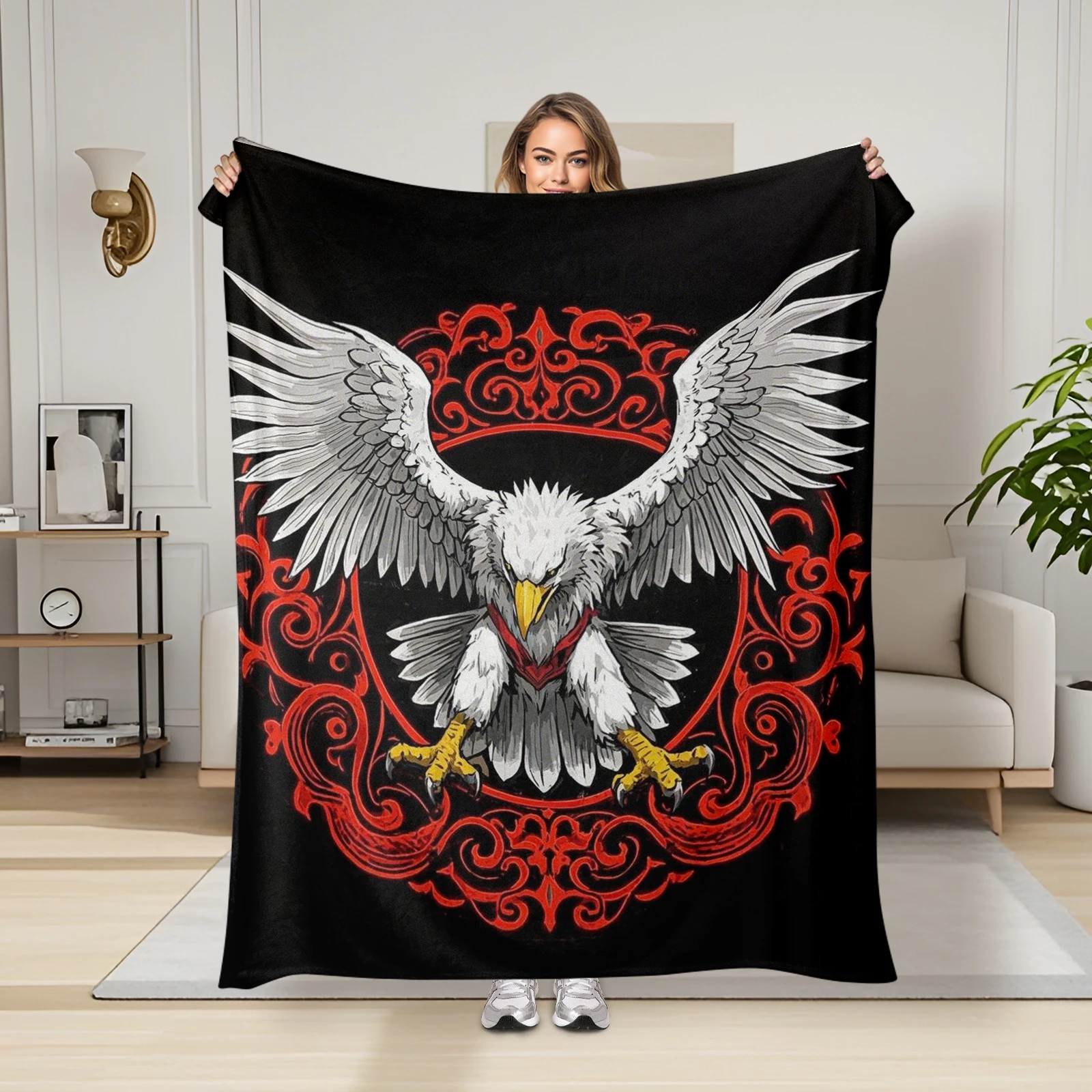 Striking Soaring Eagle And Red Patterns Blanket A Unique Gift For Children Encouraging Dreams And Courage
Striking Soaring Eagle And Red Patterns Blanket A Unique Gift For Children Encouraging Dreams And Courage