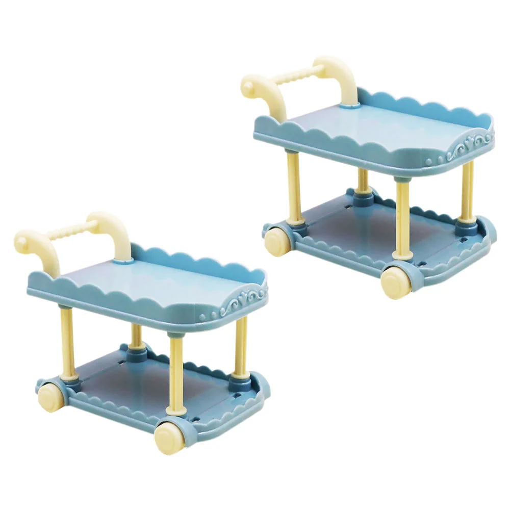 2 Pcs Mini Kitchen Ornament Miniature Dinning Car Models Toys Craft Decors Decorate Kids Playhouse Adornments
2 Pcs Mini Kitchen Ornament Miniature Dinning Car Models Toys Craft Decors Decorate Kids Playhouse Adornments