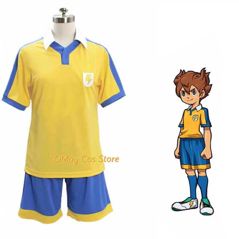 Disfraz AdultoInazuma 11 Eleven GO Matsukaze Tenma, спортивная одежда для косплея, костюм аниме для ролевых игр, униформа, ткань на Хэллоуин
Disfraz AdultoInazuma 11 Eleven GO Matsukaze Tenma, спортивная одежда для косплея, костюм аниме для ролевых игр, униформа, ткань на Хэллоуин