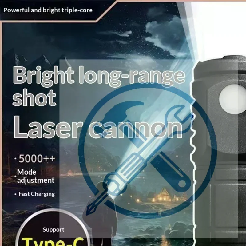 Rechargeable LED Flashlight Ultra Bright Long Range Beam Multiple Modes Type C Fast Charge For Hiking Camping Outdoor Use
Rechargeable LED Flashlight Ultra Bright Long Range Beam Multiple Modes Type C Fast Charge For Hiking Camping Outdoor Use