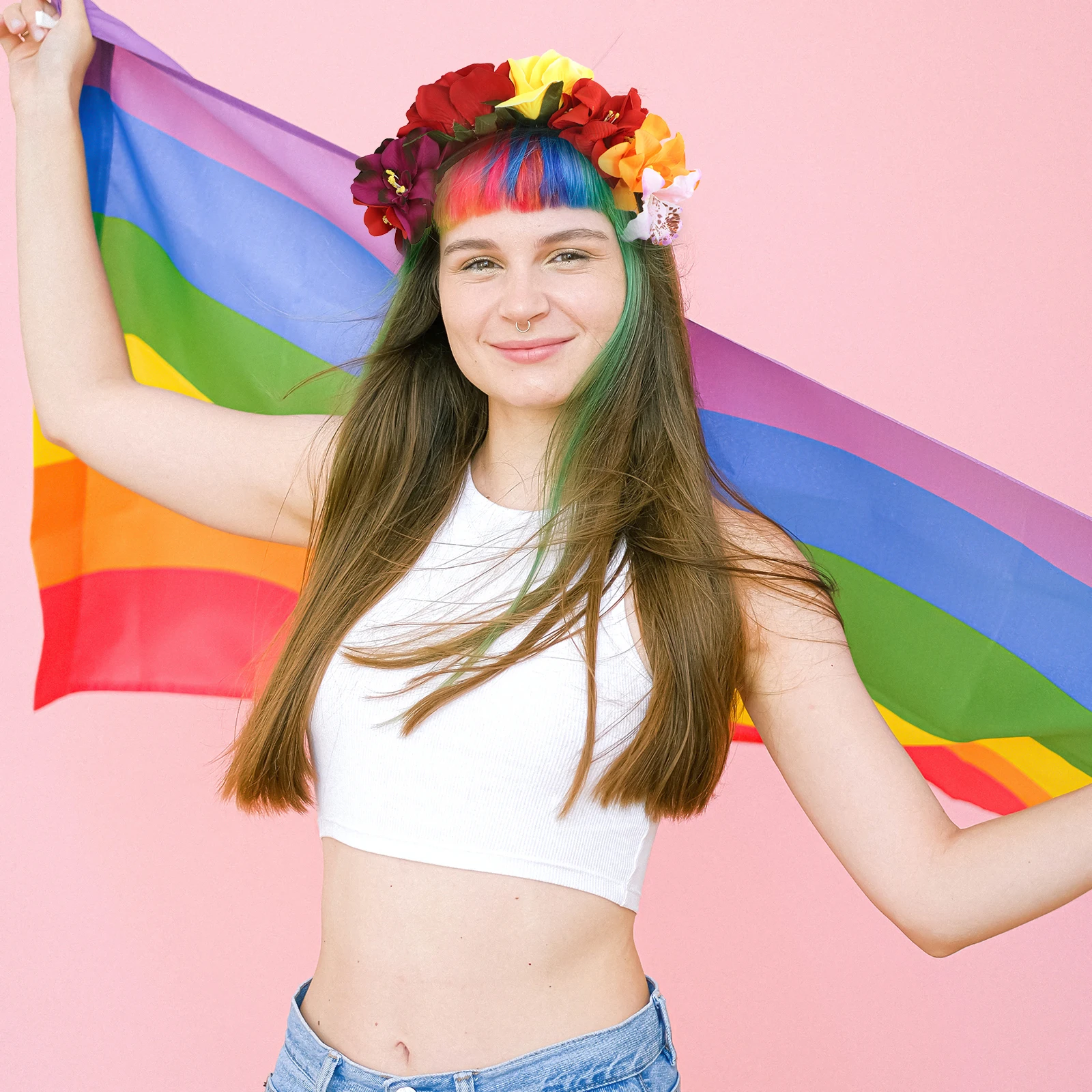 Повязка на голову с имитацией розы, легкая искусственная цветочная корона для вечеринок, ленты для волос в стиле бохо, карнавал, косплей, Хэллоуин
Повязка на голову с имитацией розы, легкая искусственная цветочная корона для вечеринок, ленты для волос в стиле бохо, карнавал, косплей, Хэллоуин