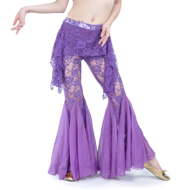 New Sexy Women Belly Dance Costumes Lace Pants Bollywood Indian Dance Flares Pants Adult Tight Trousers Tribal Dancewear Clothes
New Sexy Women Belly Dance Costumes Lace Pants Bollywood Indian Dance Flares Pants Adult Tight Trousers Tribal Dancewear Clothes