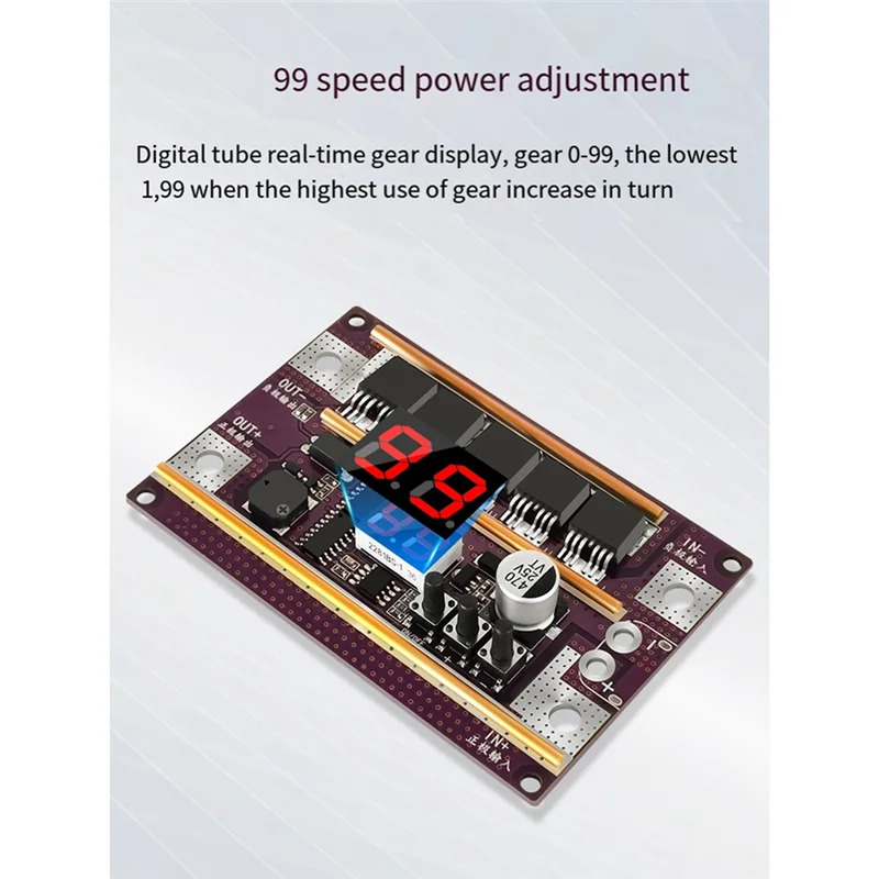 Mini Spot Welder 99 Gear Adjustable DIY Spot Welder Spot Welder Control Board With Transparent Case For 18650 Batter-AA70 
Mini Spot Welder 99 Gear Adjustable DIY Spot Welder Spot Welder Control Board With Transparent Case For 18650 Batter-AA70