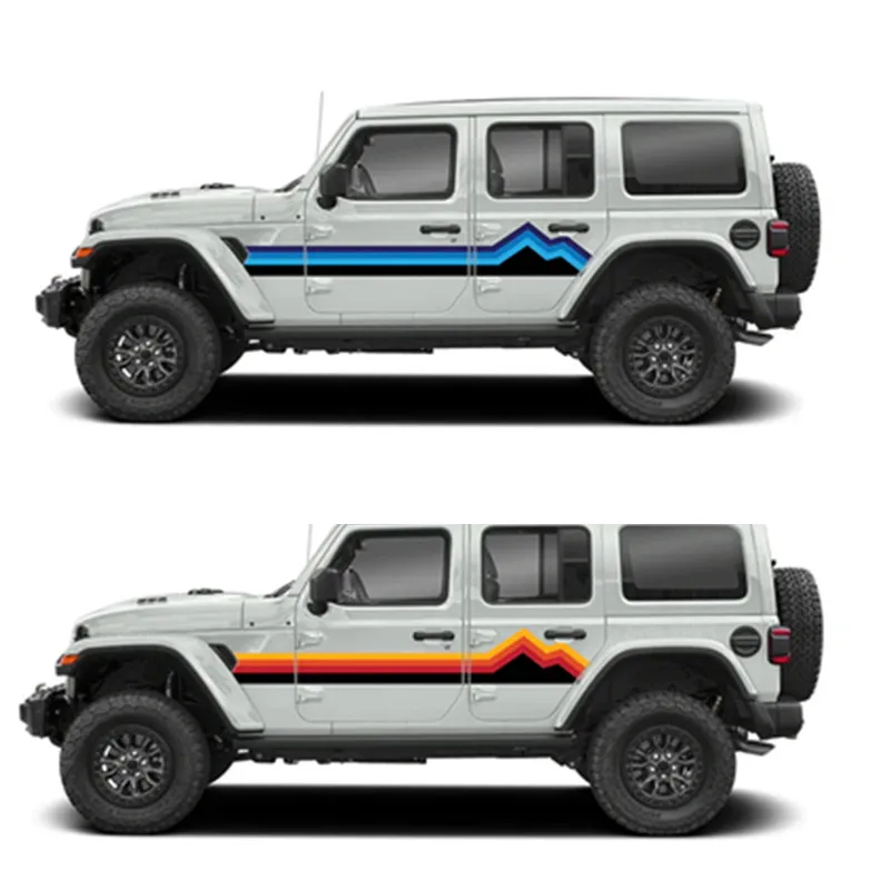 Car Vinyl Stickers body Customized modification sports off-road fashionable decal FOR Jeep Wrangler JL
Car Vinyl Stickers body Customized modification sports off-road fashionable decal FOR Jeep Wrangler JL