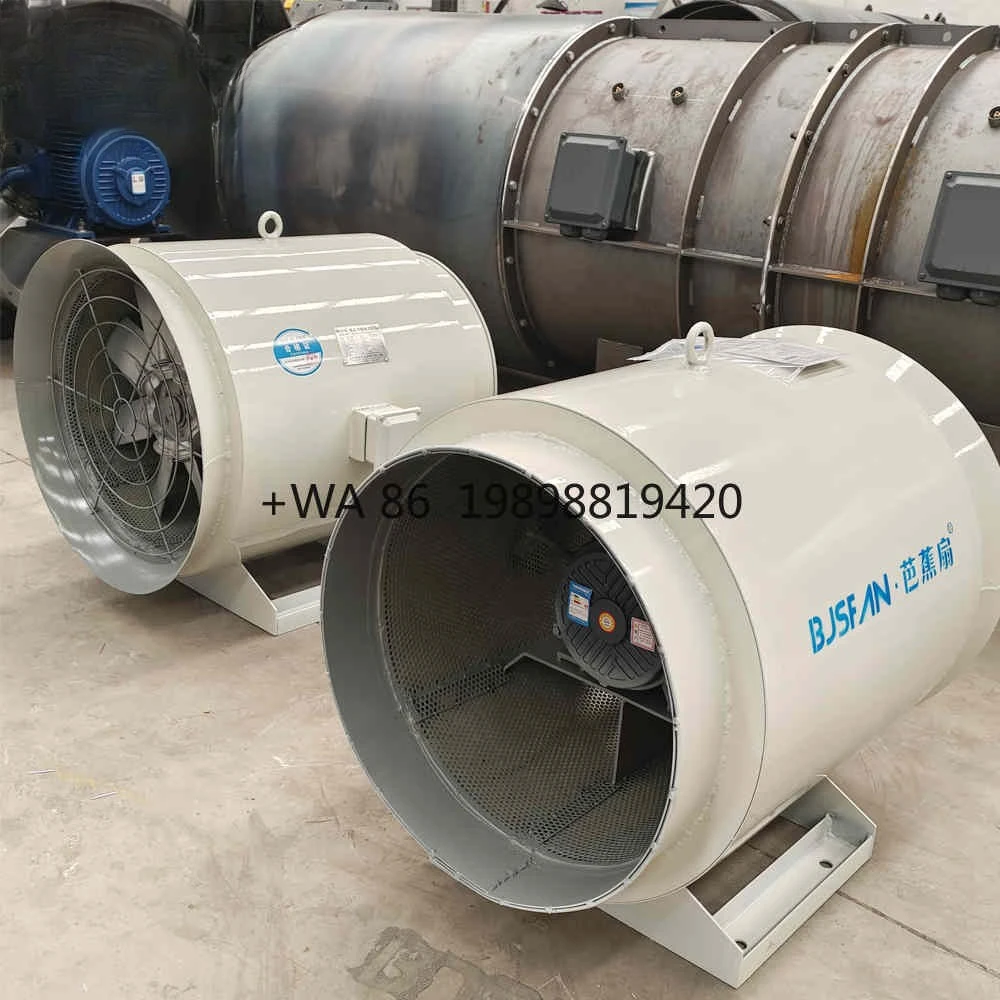 Extraction Fan with Blade Tunnel for Duct Ventilation OEM/ODM Customizable 220V/380V 11-75KW AC Electric Industrial Axial Flow
Extraction Fan with Blade Tunnel for Duct Ventilation OEM/ODM Customizable 220V/380V 11-75KW AC Electric Industrial Axial Flow