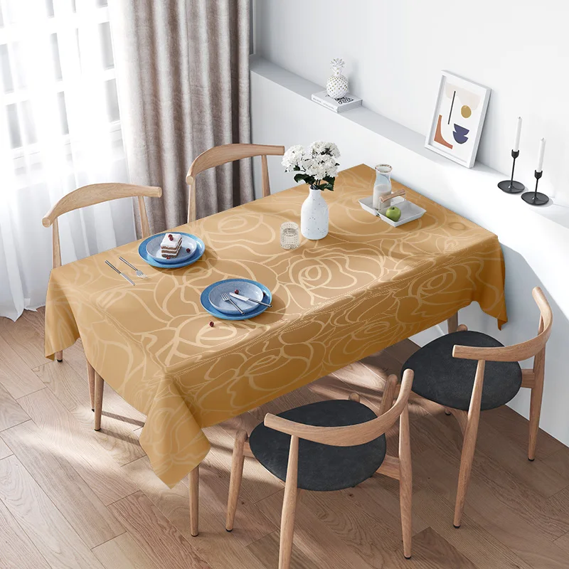 Modern Nordic Style Printed Tablecloth Polyester Square Dining Room Home Decoration Decorative Yellow Floral Design Table Cloths
Modern Nordic Style Printed Tablecloth Polyester Square Dining Room Home Decoration Decorative Yellow Floral Design Table Cloths