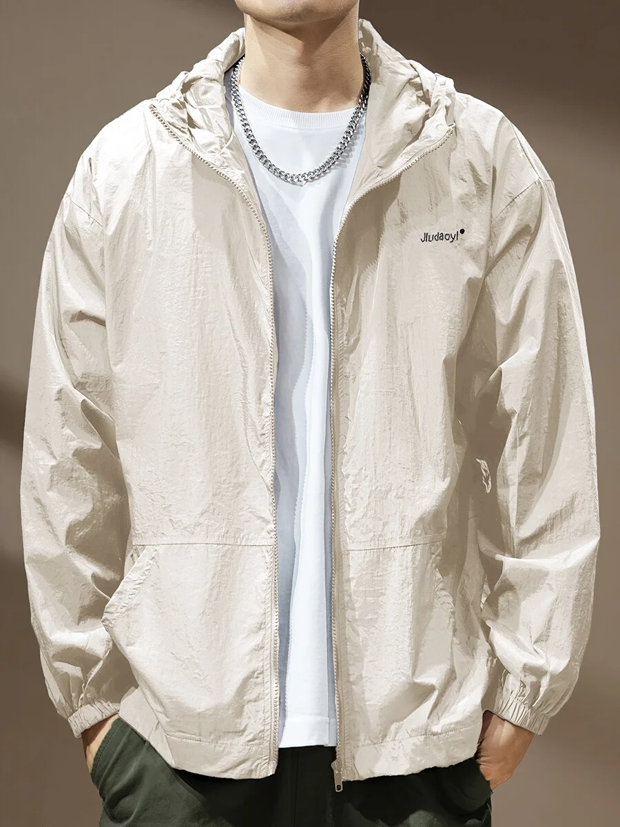 Lightweight Summer Outdoor Khaki Sun Protection Jaet Men's Workwear Coat Loose Fit Hooded Anti-Uv Windbreaker Faion Urban...
Lightweight Summer Outdoor Khaki Sun Protection Jaet Men's Workwear Coat Loose Fit Hooded Anti-Uv Windbreaker Faion Urban...