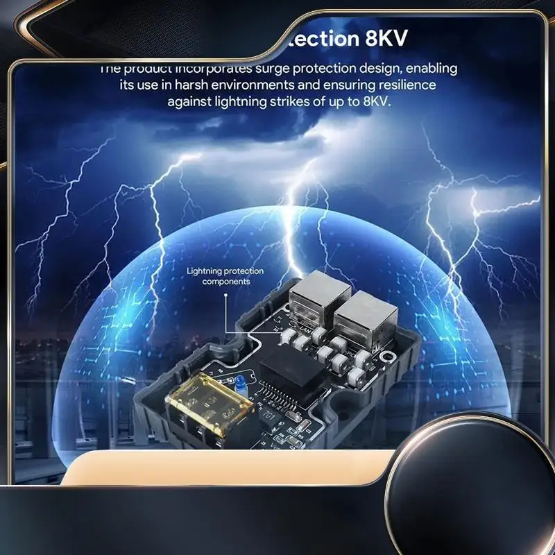 For Starlink 150W Gige Poe Injector With Surge Protection And ESD Protection Guaranteed Optimal Power Distribution-N34R
For Starlink 150W Gige Poe Injector With Surge Protection And ESD Protection Guaranteed Optimal Power Distribution-N34R