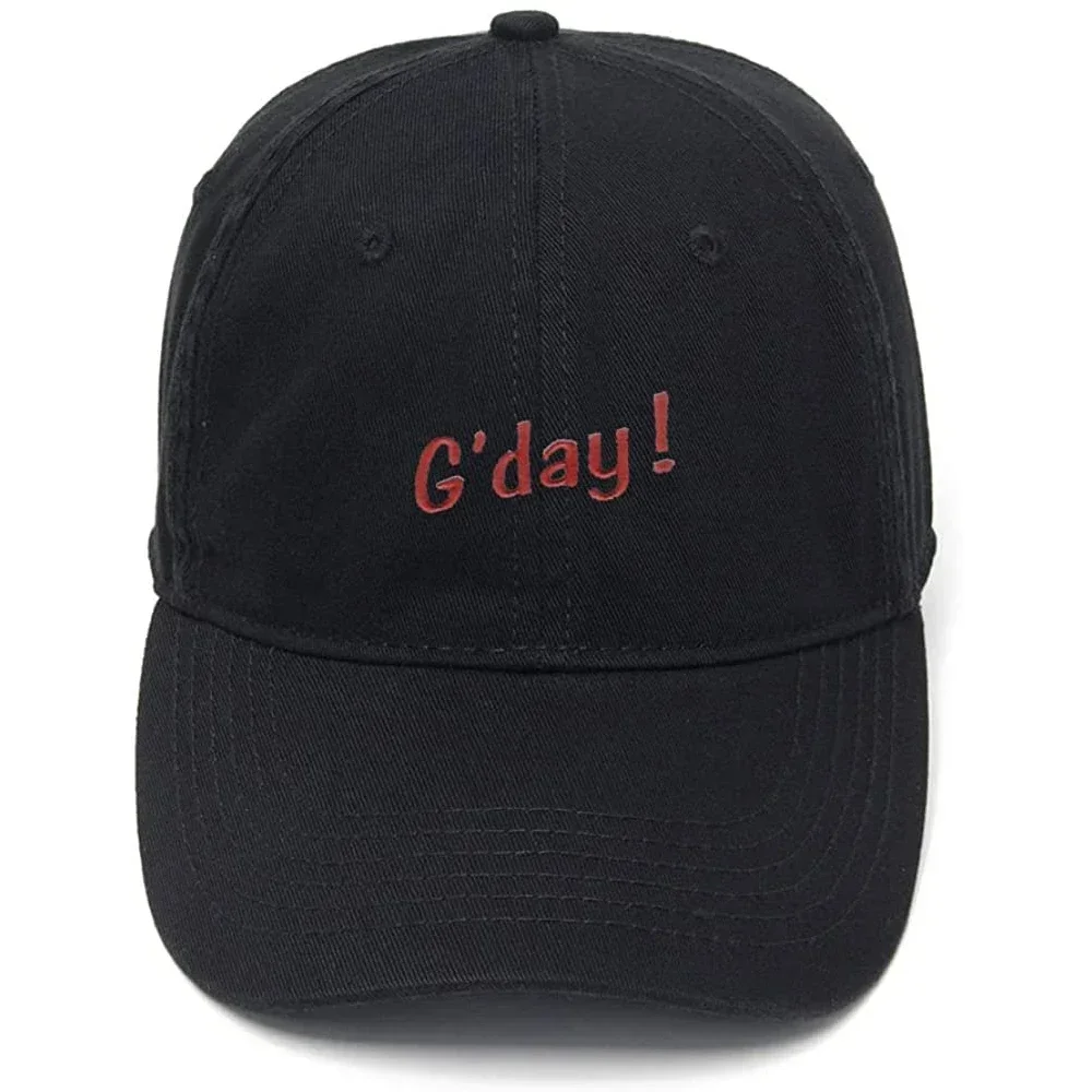 Мужская бейсболка Lyprerazy G'Day! Вышитая шляпа, хлопковые повседневные бейсболки с вышивкой
Мужская бейсболка Lyprerazy G'Day! Вышитая шляпа, хлопковые повседневные бейсболки с вышивкой
