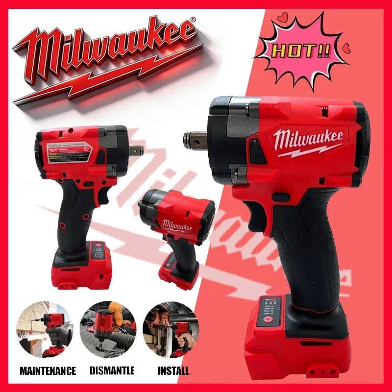 Электрический гаечный ключ Milwaukee 1/2, отвертка для ремонта автомобилей и грузовиков, ударная дрель, бесщеточная, аккумуляторная, перезаряжаемая для аккумуляторных инструментов
Электрический гаечный ключ Milwaukee 1/2, отвертка для ремонта автомобилей и грузовиков, ударная дрель, бесщеточная, аккумуляторная, перезаряжаемая для аккумуляторных инструментов