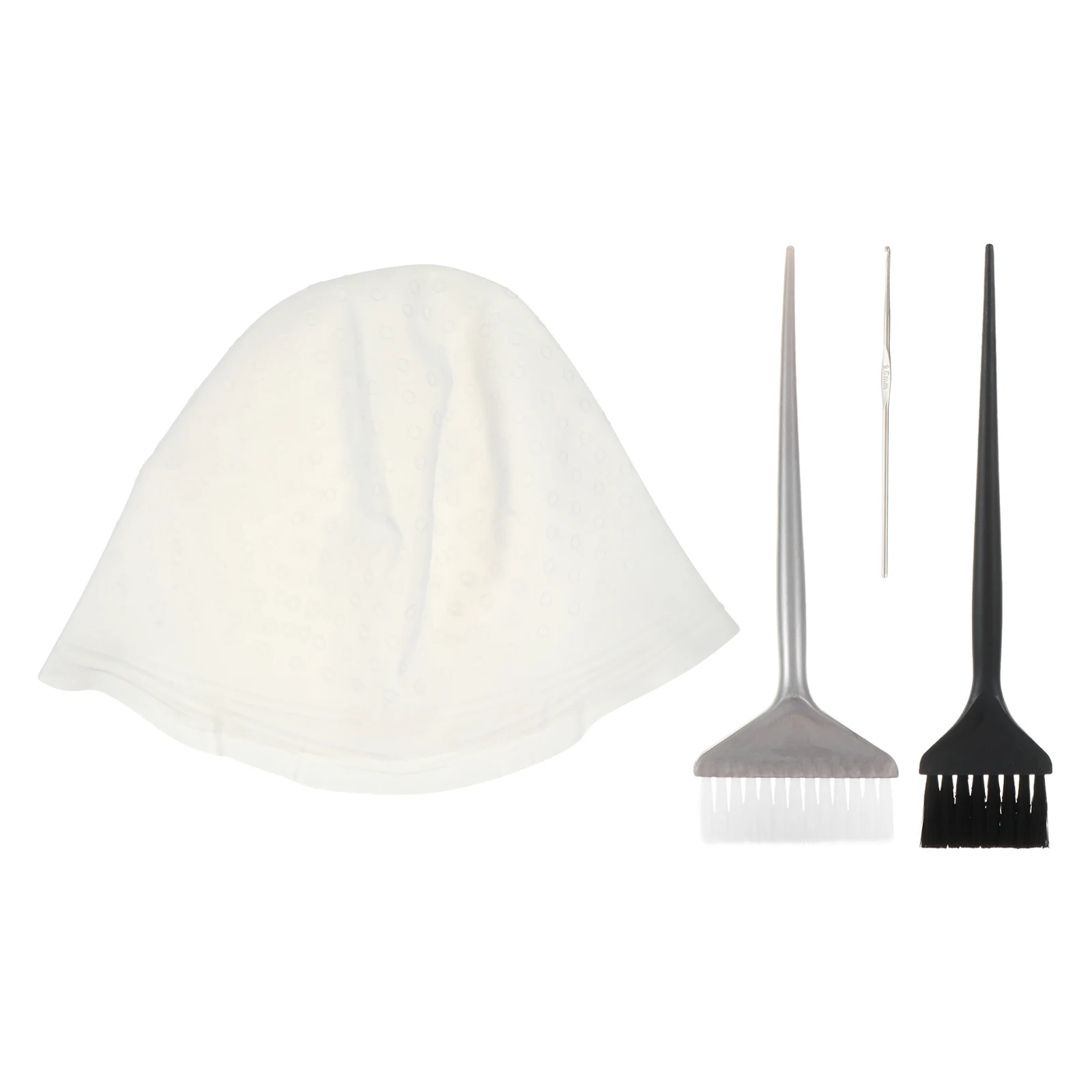 4pcs Hair Dye Cap Set Salon Quality Highlight Kit Coloring Hat Metal Crochet Hook Tint Brushes Reusable Long Lasting
4pcs Hair Dye Cap Set Salon Quality Highlight Kit Coloring Hat Metal Crochet Hook Tint Brushes Reusable Long Lasting