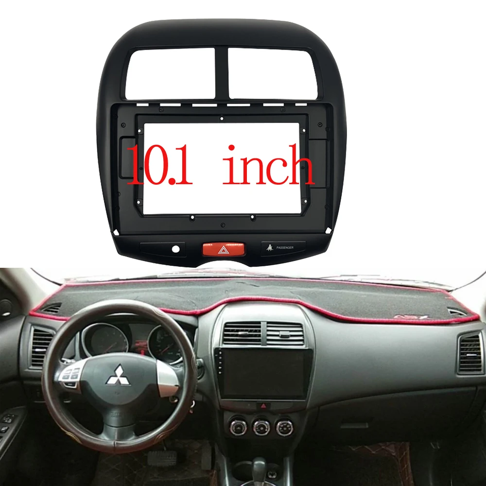 10.1 Inch Car Radio Fascias For Mitsubishi ASX / RVR /Outlander 2010-2016 2 Din Panel DVD Gps Mp5 Android Player Dashboard Frame
10.1 Inch Car Radio Fascias For Mitsubishi ASX / RVR /Outlander 2010-2016 2 Din Panel DVD Gps Mp5 Android Player Dashboard Frame