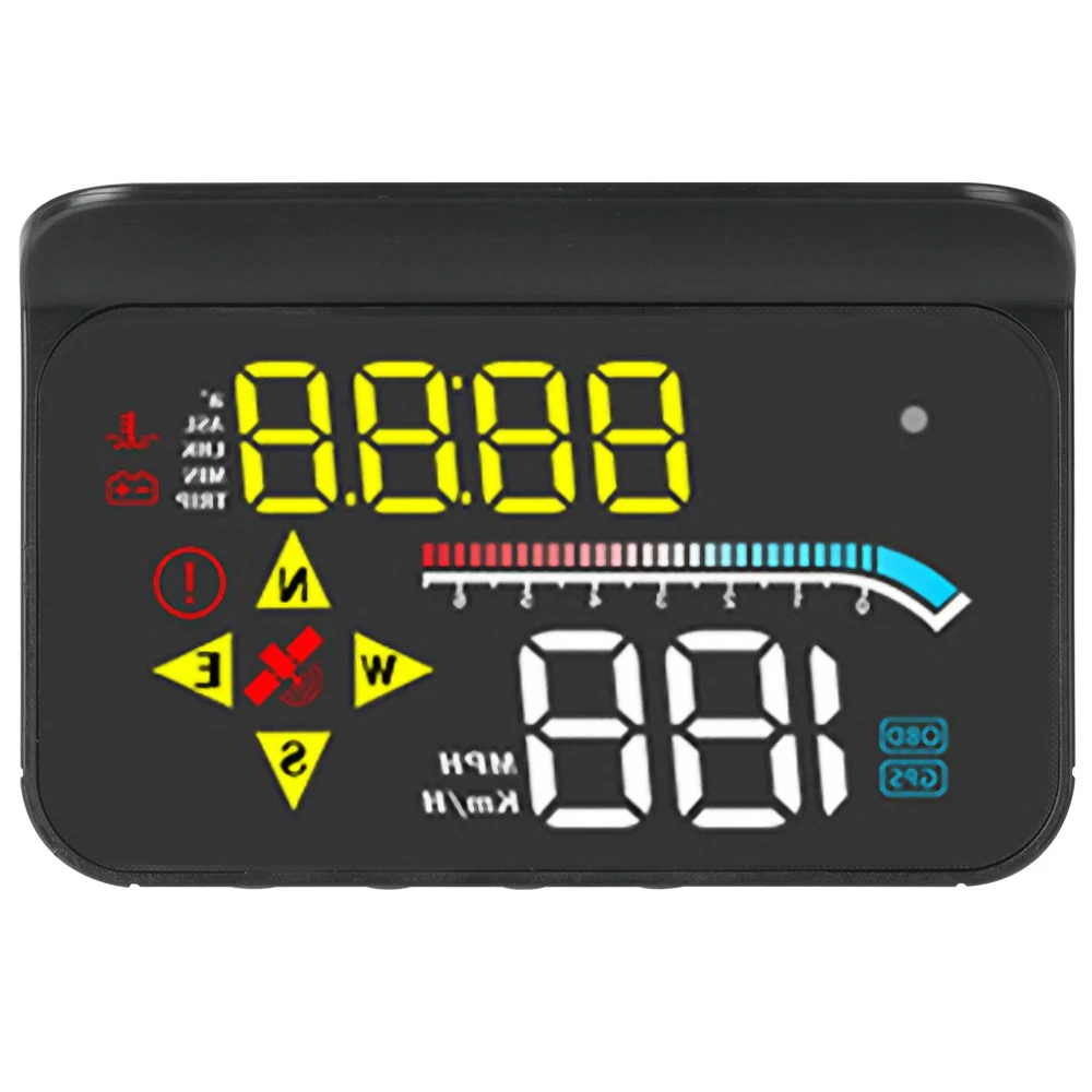 OBD2 + GPS M17 HUD Car Head Up Display 3.5inch Tester Digital Clock Overspeed Alarm Windshield Projector Y03 Speedometer Only
OBD2 + GPS M17 HUD Car Head Up Display 3.5inch Tester Digital Clock Overspeed Alarm Windshield Projector Y03 Speedometer Only