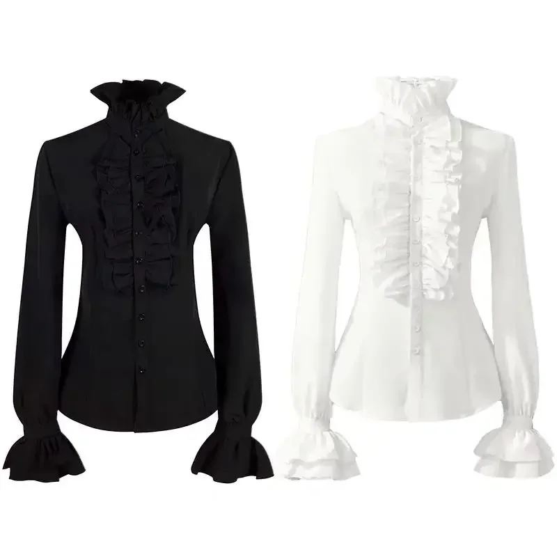 Women's Pleated Shirt Steampunk Victorian Mid-Century Clothing Top with Victorian Style New Fashion Ladies' Outfit
Women's Pleated Shirt Steampunk Victorian Mid-Century Clothing Top with Victorian Style New Fashion Ladies' Outfit