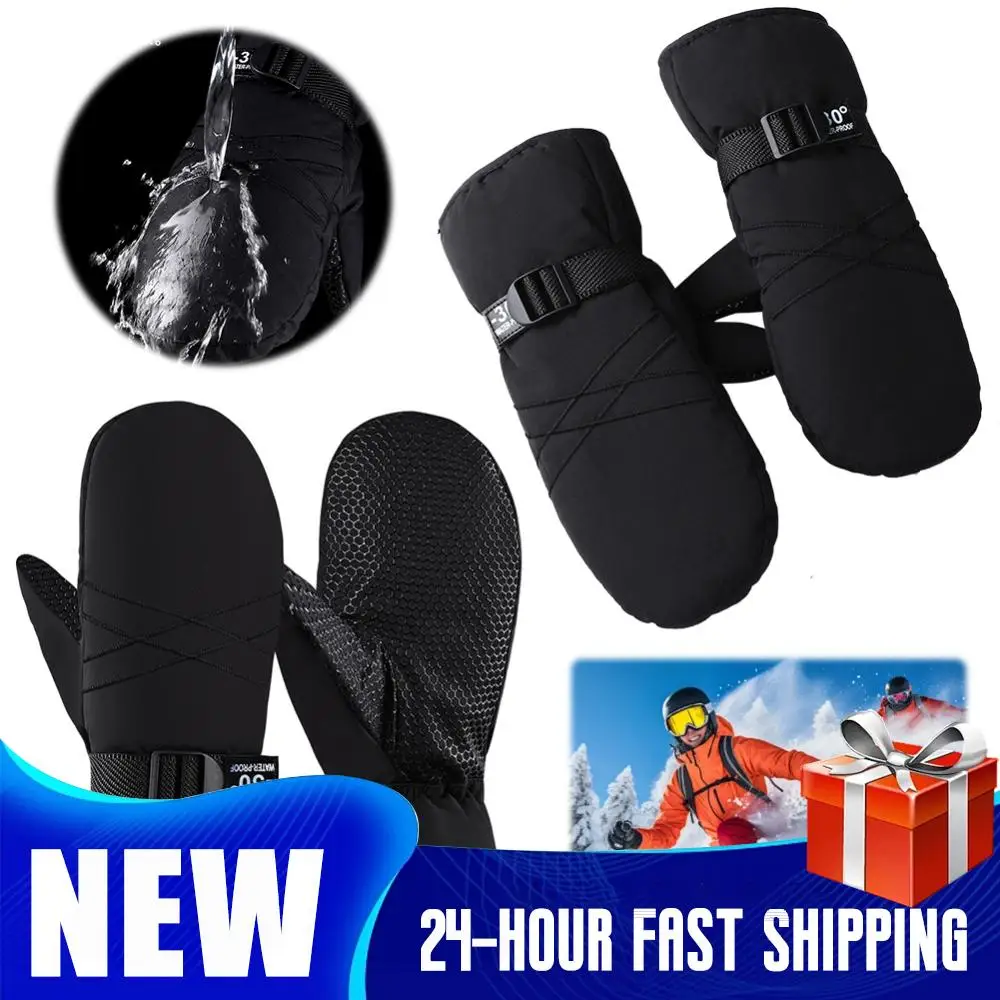 Водонепроницаемые ветрозащитные лыжные перчатки для мужчин и женщин, термостойкие зимние перчатки для активного отдыха, противоскользящие лыжные варежки, теплые перчатки для катания на снегу и велоспорта
Водонепроницаемые ветрозащитные лыжные перчатки для мужчин и женщин, термостойкие зимние перчатки для активного отдыха, противоскользящие лыжные варежки, теплые перчатки для катания на снегу и велоспорта