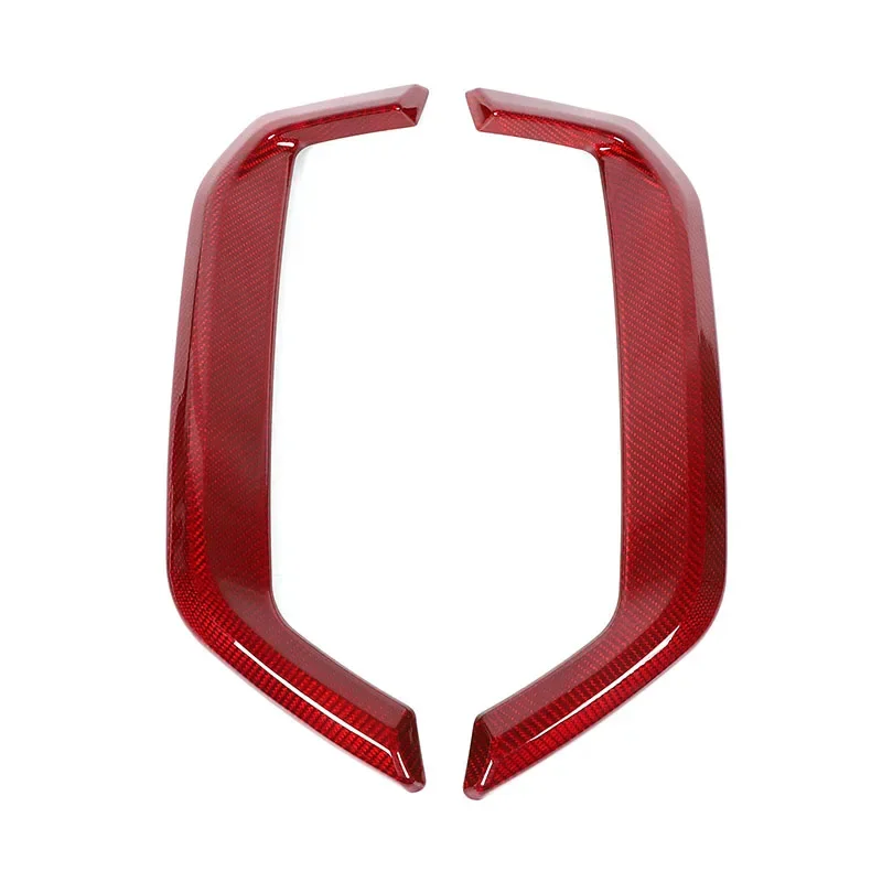 x2 Rear Bumper Lip Exhaust End Pipe Tips Trim Sticker Strips Red true carbon fiber For BMW 5 Series i5 G60 M Sport 2024-2025
x2 Rear Bumper Lip Exhaust End Pipe Tips Trim Sticker Strips Red true carbon fiber For BMW 5 Series i5 G60 M Sport 2024-2025
