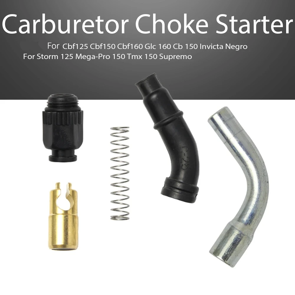 Carburetor Choke Starter Set For Cbf125 Cbf150 Cbf160 Glc 160 Cb 150 Invicta Negro Storm 125 Mega-Pro 150 Tmx 150 Supremo
Carburetor Choke Starter Set For Cbf125 Cbf150 Cbf160 Glc 160 Cb 150 Invicta Negro Storm 125 Mega-Pro 150 Tmx 150 Supremo