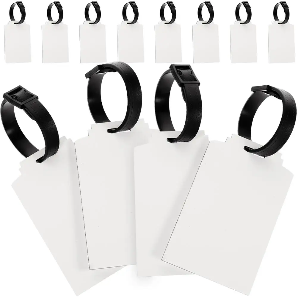 30 Pcs Blank Board Luggage Tags DIY Suitcase Labels Travel Heat Transfer Sublimation Name Cards For Baggage
30 Pcs Blank Board Luggage Tags DIY Suitcase Labels Travel Heat Transfer Sublimation Name Cards For Baggage