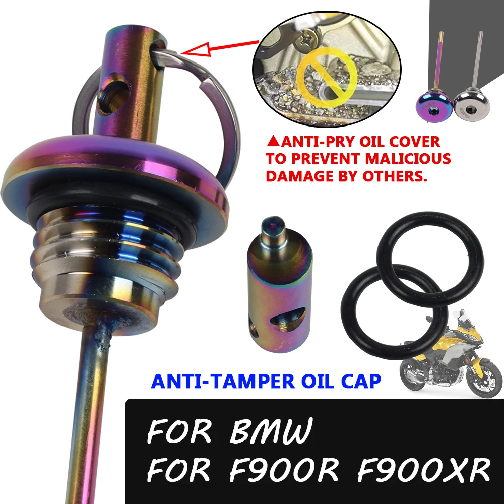 For BMW F900R F900XR F 900 R F900 XR 2022 2023 Motorcycle Anti-Pry Oil Filler Cap Cover Lock Gear Engine Oil Filler Plug Screw
For BMW F900R F900XR F 900 R F900 XR 2022 2023 Motorcycle Anti-Pry Oil Filler Cap Cover Lock Gear Engine Oil Filler Plug Screw