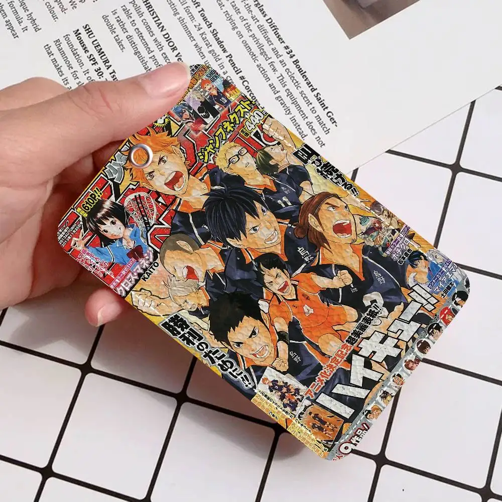 Прямоугольный брелок-держатель для карт Haikyuu Anime, держатель для кредитных карт, держатель для студенческих удостоверений, чехол для проездных билетов
Прямоугольный брелок-держатель для карт Haikyuu Anime, держатель для кредитных карт, держатель для студенческих удостоверений, чехол для проездных билетов