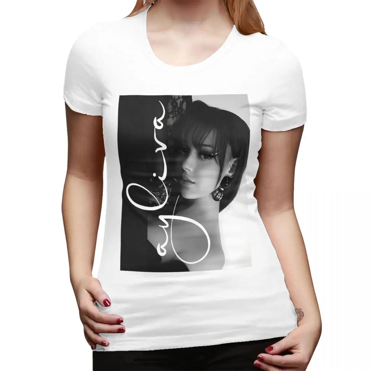 Футболка Ayliva для женщин, уличная футболка с круглым вырезом, женские футболки, короткая летняя одежда, топы
Футболка Ayliva для женщин, уличная футболка с круглым вырезом, женские футболки, короткая летняя одежда, топы