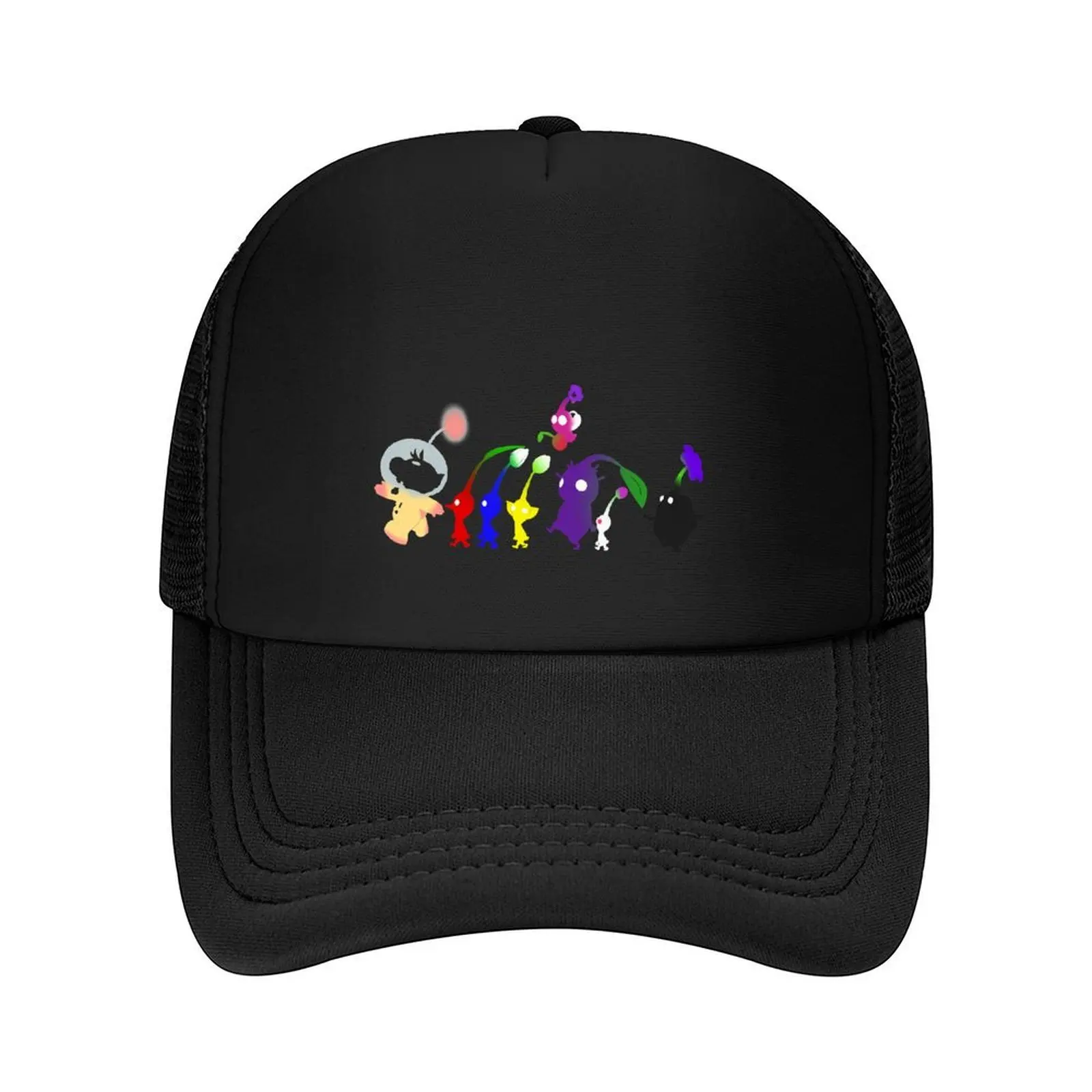Pikmin colored silhouettes Baseball Cap Trucker Hat derby hat fishing hat Uv Protection Solar Hats For Men Women's
Pikmin colored silhouettes Baseball Cap Trucker Hat derby hat fishing hat Uv Protection Solar Hats For Men Women's