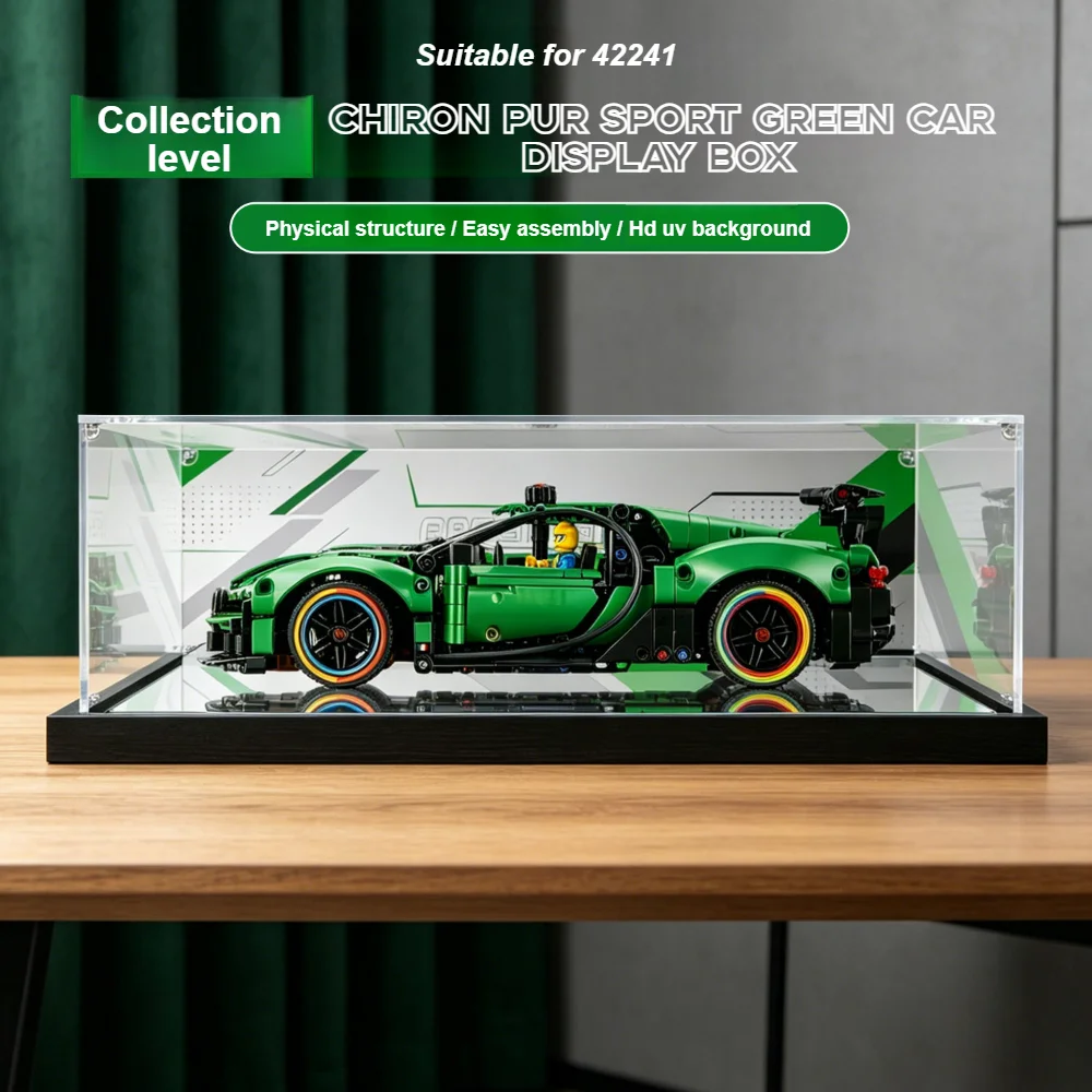 New Dustproof Display Box for lego 42241 Chiron Sport Car Model Display Case Storage Box Home Organizer(Lego Set not Included)
New Dustproof Display Box for lego 42241 Chiron Sport Car Model Display Case Storage Box Home Organizer(Lego Set not Included)