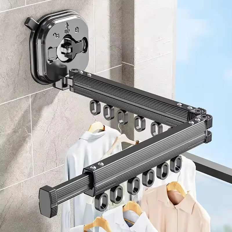 Wall Mount Clothes Drying Rack Foldable Heavy Duty Retractable Closet Laundry Hanger Rotating Folding Extendable Clothesline
Wall Mount Clothes Drying Rack Foldable Heavy Duty Retractable Closet Laundry Hanger Rotating Folding Extendable Clothesline