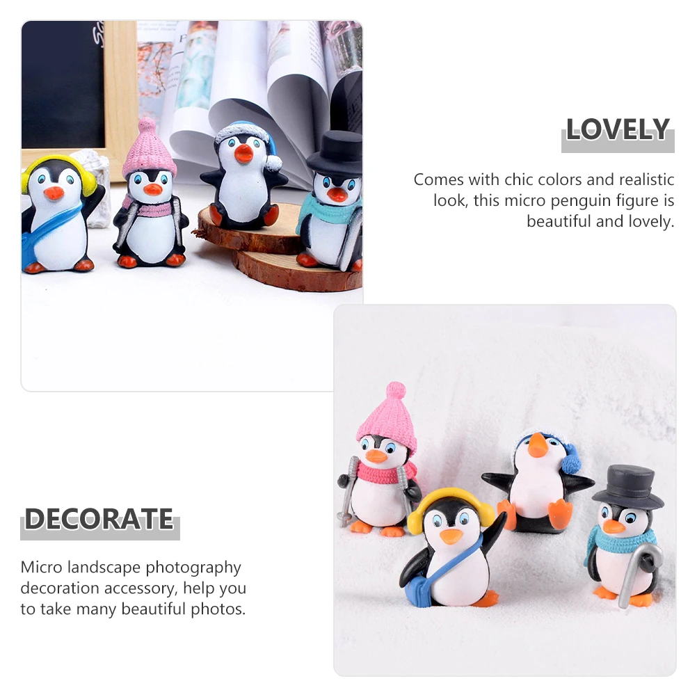 12 Pcs Penguin Ornaments Vinyl Toy Decorations Small Miniature Penguins Figures Winter Room Cake Photo Prop
12 Pcs Penguin Ornaments Vinyl Toy Decorations Small Miniature Penguins Figures Winter Room Cake Photo Prop