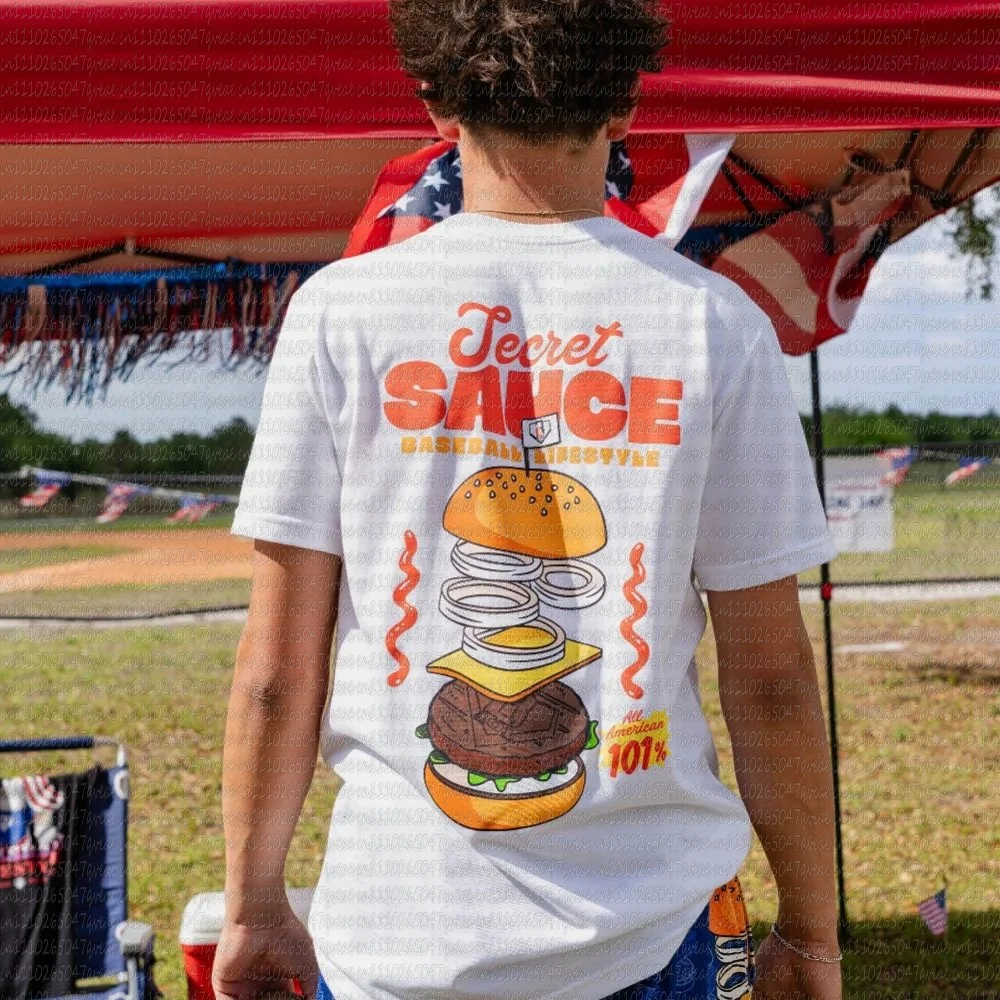 2026 Summer New Youth Baseball Lifestyle 101 Secret Sauce Tee Oversized Breathable Quick-Dry Sports Shirt Men and Women
2026 Summer New Youth Baseball Lifestyle 101 Secret Sauce Tee Oversized Breathable Quick-Dry Sports Shirt Men and Women
