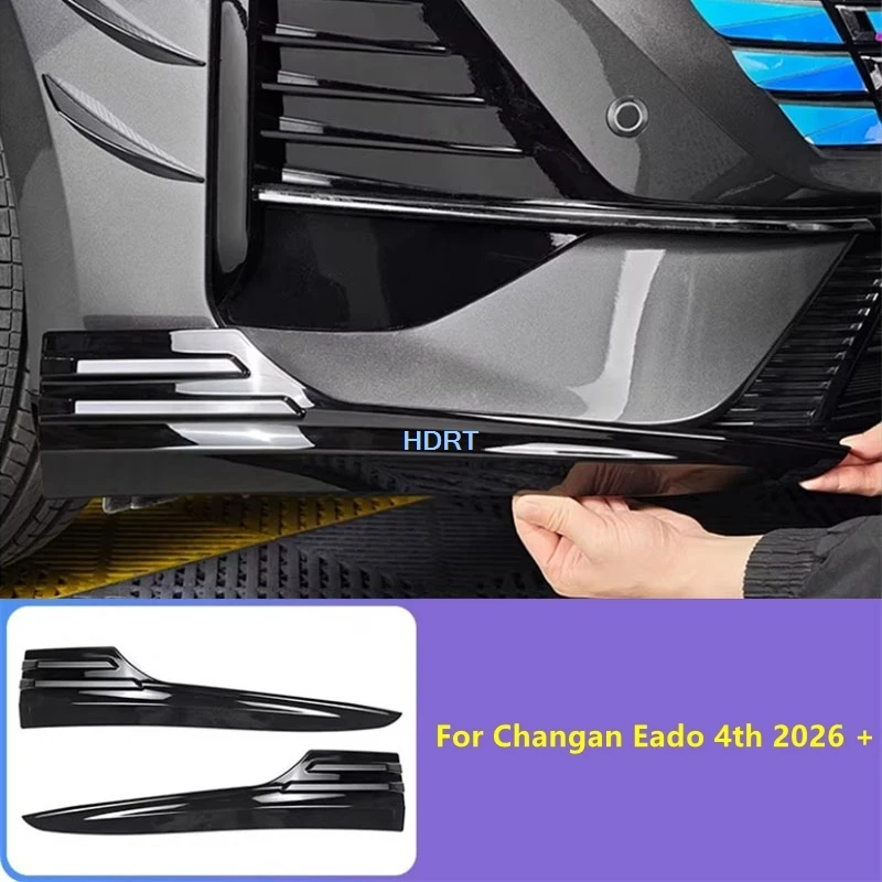 For Changan Eado 4th 2026 + Car Styling Front Bumper Corner Wind Knife Spoiler Anti Collision Trim Accessories Exterior Sticker
For Changan Eado 4th 2026 + Car Styling Front Bumper Corner Wind Knife Spoiler Anti Collision Trim Accessories Exterior Sticker