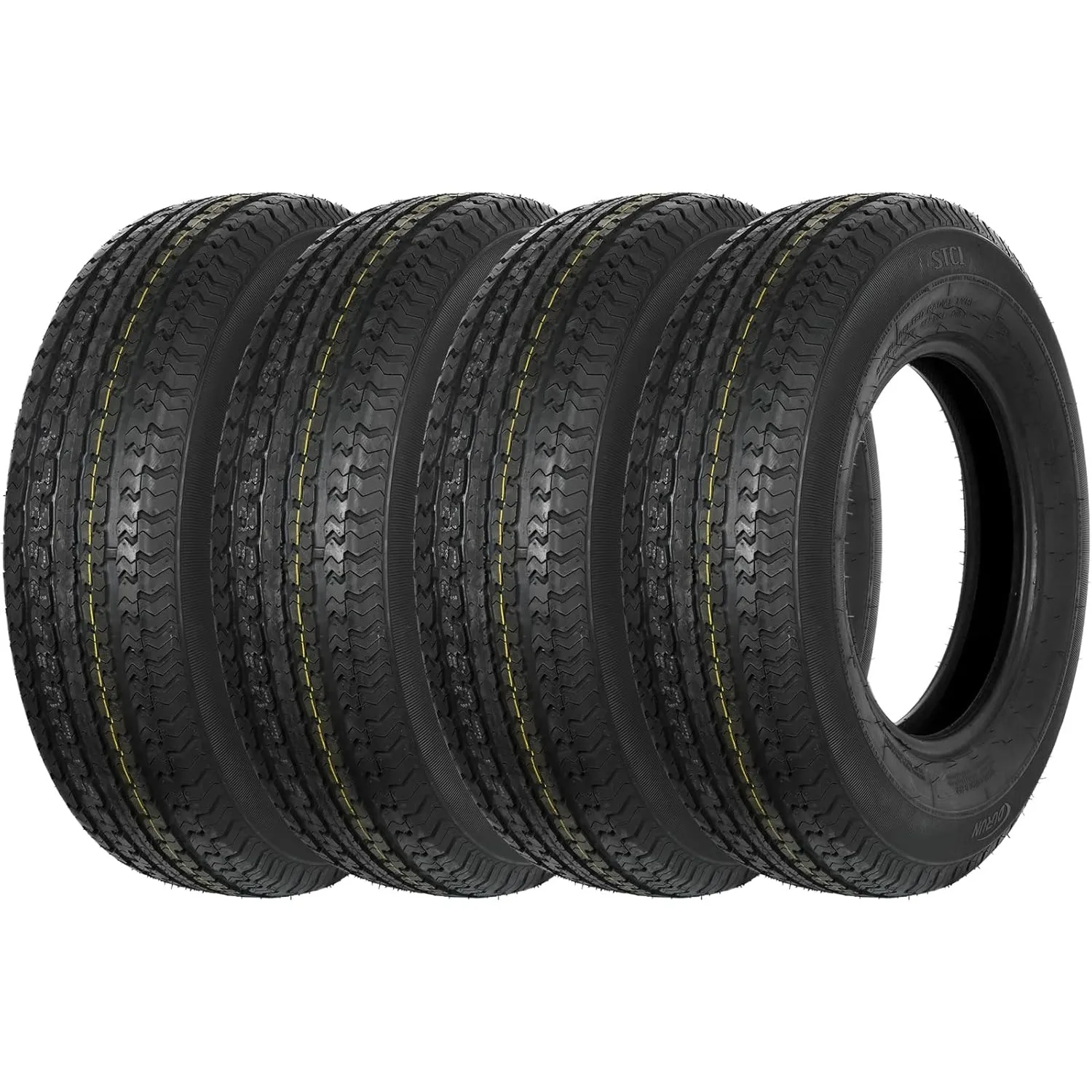 Set of 4 ST205/75R14 Radial Trailer Tire,ST205-75R14 ST 205/75R14, 8 Ply Load Range D, 105M
Set of 4 ST205/75R14 Radial Trailer Tire,ST205-75R14 ST 205/75R14, 8 Ply Load Range D, 105M
