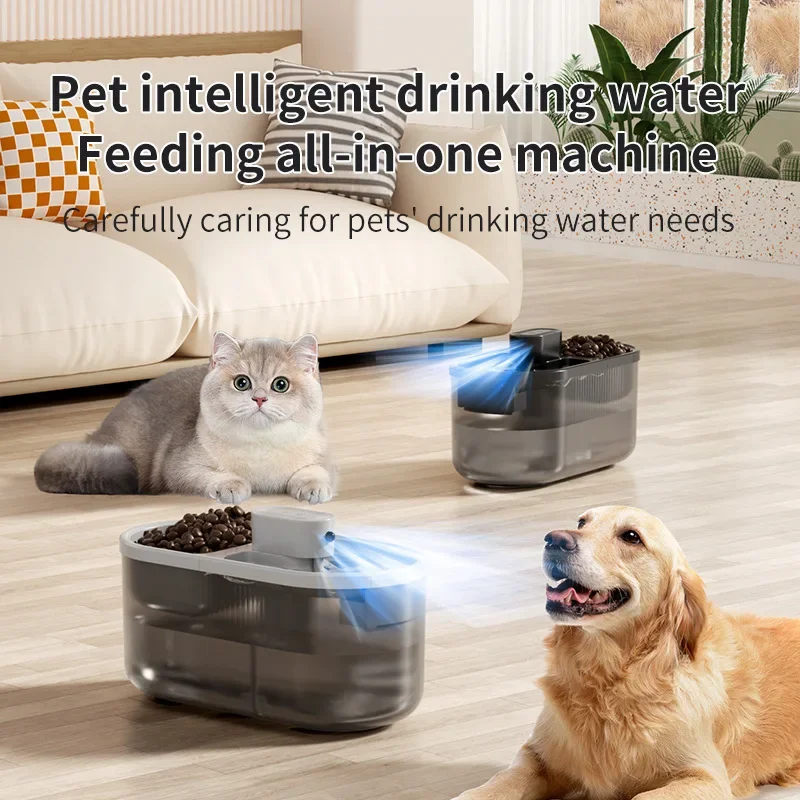 Intelligent pet feeder, regular and quantitative automatic water and food supply, universal feeder for cats and dogs
Intelligent pet feeder, regular and quantitative automatic water and food supply, universal feeder for cats and dogs