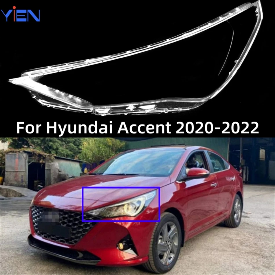 For Hyundai Accent 2020 2021 2022 Accessories Car Transparent PC Material Headlights Lights Glass Shell
For Hyundai Accent 2020 2021 2022 Accessories Car Transparent PC Material Headlights Lights Glass Shell