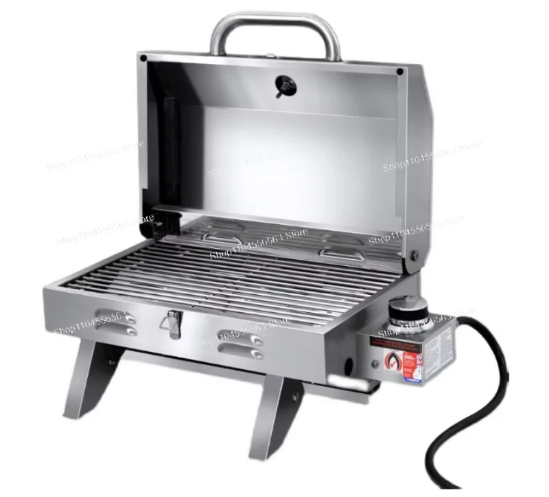Portable gas barbecue heater made of stainless steel
Portable gas barbecue heater made of stainless steel